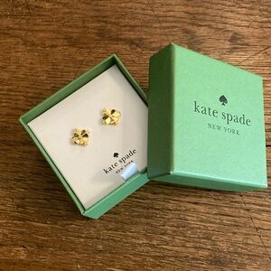 kate spade NEW YORK Clover Stud Earrings full inclusion NWT/NIB